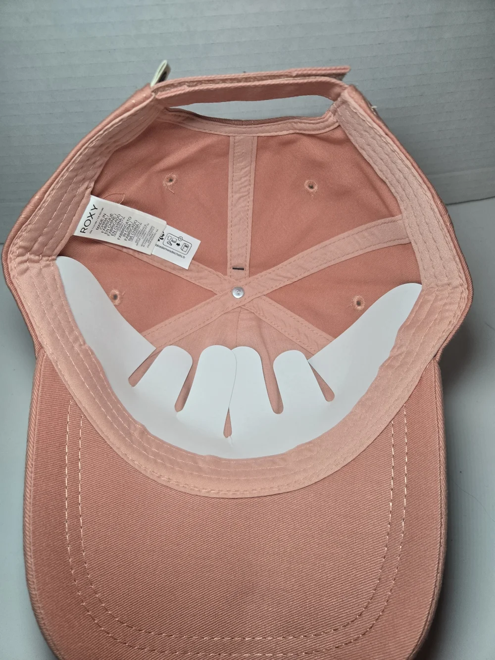 Pink Script Roxy Baseball Cap - Picture 6 of 6